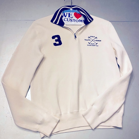 Polo Ralph Lauren quarter zip sweater - Picture 1 of 4